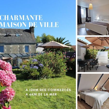 Charmante Maison De Ville A 6 Km De La Mer Lanmeur Экстерьер фото